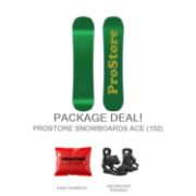 Picture of PROSTORE SNOWBOARDS ACE DELUXE SNOWBOARD PACKAGE GREEN (WOMENS)