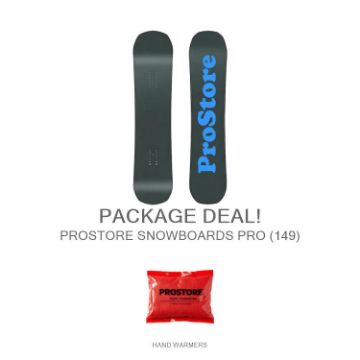 Picture of PROSTORE SNOWBOARDS PRO STANDARD SNOWBOARD PACKAGE GREEN BLUE (MENS)