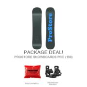 Picture of PROSTORE SNOWBOARDS PRO DELUXE SNOWBOARD PACKAGE GREEN BLUE (MENS)