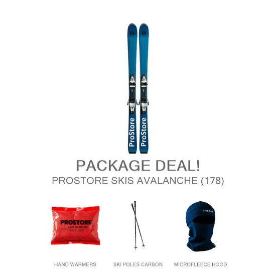 Picture of PROSTORE SKIS AVALANCHE EPIC PACKAGE SKI PACKAGE BLUE (WOMENS)