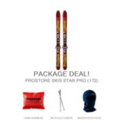 Picture of PROSTORE SKIS STAR PRO EPIC PACKAGE SKI PACKAGE RED (UNISEX)
