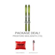 Picture of PROSTORE SKIS ZENITH STANDARD PACKAGE SKI PACKAGE GREEN (UNISEX)