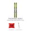 Picture of PROSTORE SKIS ZENITH DELUXE PACKAGE SKI PACKAGE GREEN (UNISEX)