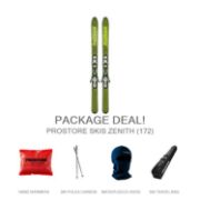 Picture of PROSTORE SKIS ZENITH ULTIMATE PACKAGE SKI PACKAGE GREEN (UNISEX)