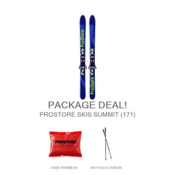 Picture of PROSTORE SKIS SUMMIT DELUXE PACKAGE SKI PACKAGE BLUE (UNISEX)