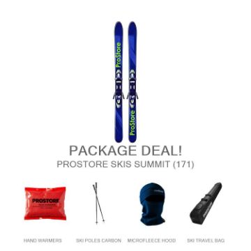 Picture of PROSTORE SKIS SUMMIT ULTIMATE PACKAGE SKI PACKAGE BLUE (UNISEX)