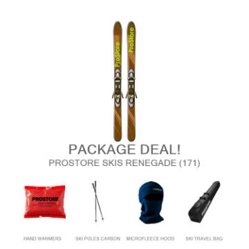 Picture of PROSTORE SKIS RENEGADE ULTIMATE PACKAGE SKI PACKAGE BROWN (MENS)