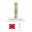 Picture of PROSTORE SKIS RENEGADE DELUXE PACKAGE SKI PACKAGE GREEN YELLOW (WOMENS)