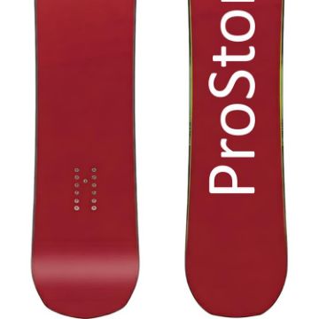 Picture of PROSTORE SNOWBOARDS SHRED STANDARD SNOWBOARD PACKAGE RED (MENS)