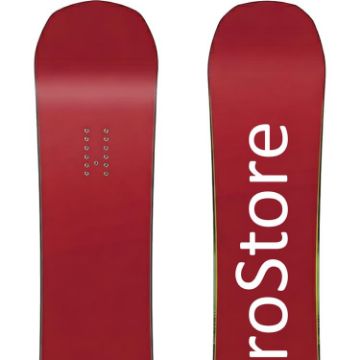 Picture of PROSTORE SNOWBOARDS SHRED STANDARD SNOWBOARD PACKAGE RED (MENS)