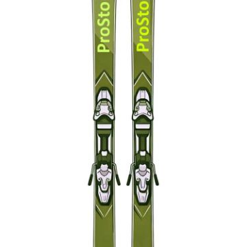 Picture of PROSTORE SKIS ZENITH EPIC PACKAGE SKI PACKAGE GREEN (UNISEX)