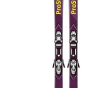 Picture of PROSTORE SKIS POWDER DELUXE PACKAGE SKI PACKAGE RED (UNISEX)