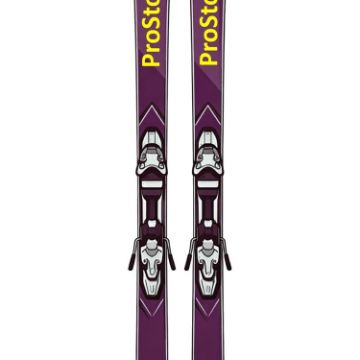 Picture of PROSTORE SKIS POWDER ULTIMATE PACKAGE SKI PACKAGE RED (UNISEX)