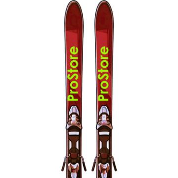 Picture of PROSTORE SKIS STAR PRO ULTIMATE PACKAGE SKI PACKAGE RED (UNISEX)