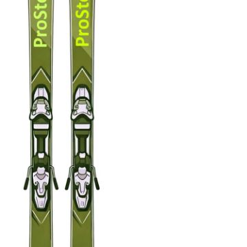 Picture of PROSTORE SKIS ZENITH STANDARD PACKAGE SKI PACKAGE GREEN (UNISEX)