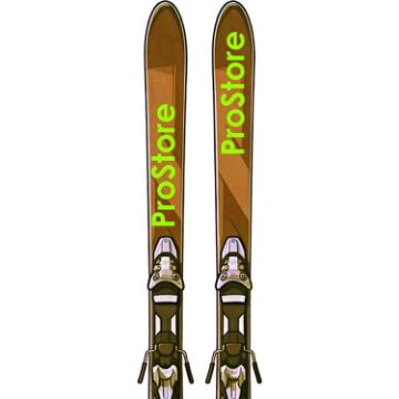 Picture of PROSTORE SKIS RENEGADE EPIC PACKAGE SKI PACKAGE BROWN (MENS)