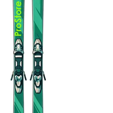 Picture of PROSTORE SKIS RENEGADE STANDARD PACKAGE SKI PACKAGE GREEN (MENS)