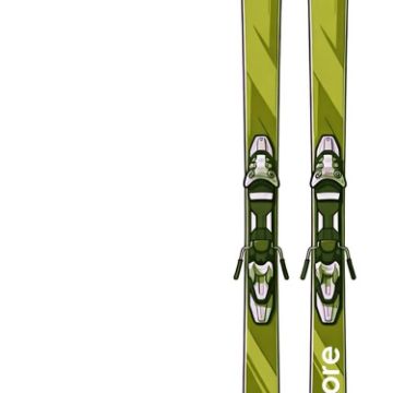 Picture of PROSTORE SKIS RENEGADE EPIC PACKAGE SKI PACKAGE GREEN YELLOW (WOMENS)