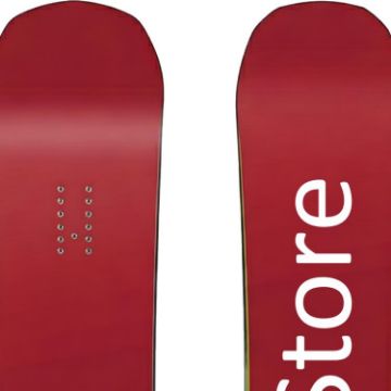 Picture of PROSTORE SNOWBOARDS SHRED DELUXE SNOWBOARD PACKAGE RED (MENS)