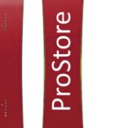 Picture of PROSTORE SNOWBOARDS SHRED EPIC SNOWBOARD PACKAGE RED (MENS)