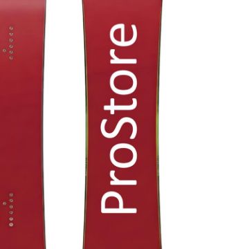 Picture of PROSTORE SNOWBOARDS SHRED EPIC SNOWBOARD PACKAGE RED (MENS)