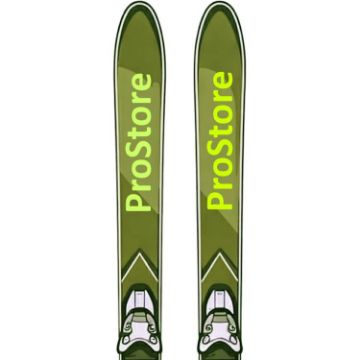 Picture of PROSTORE SKIS ZENITH STANDARD PACKAGE SKI PACKAGE GREEN (UNISEX)